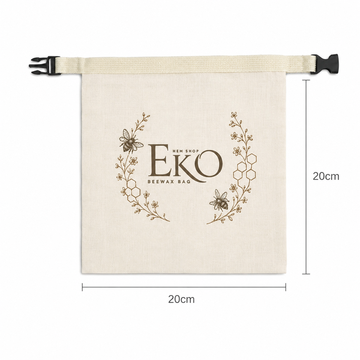 Mini Beeswax Bread Bag – 30 × 30cm