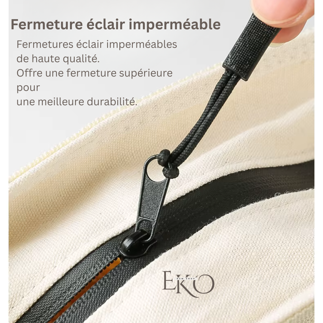 Sac à pain en cire d’abeille biologique – 100 % coton