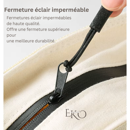 Sac à pain en cire d’abeille biologique – 100 % coton