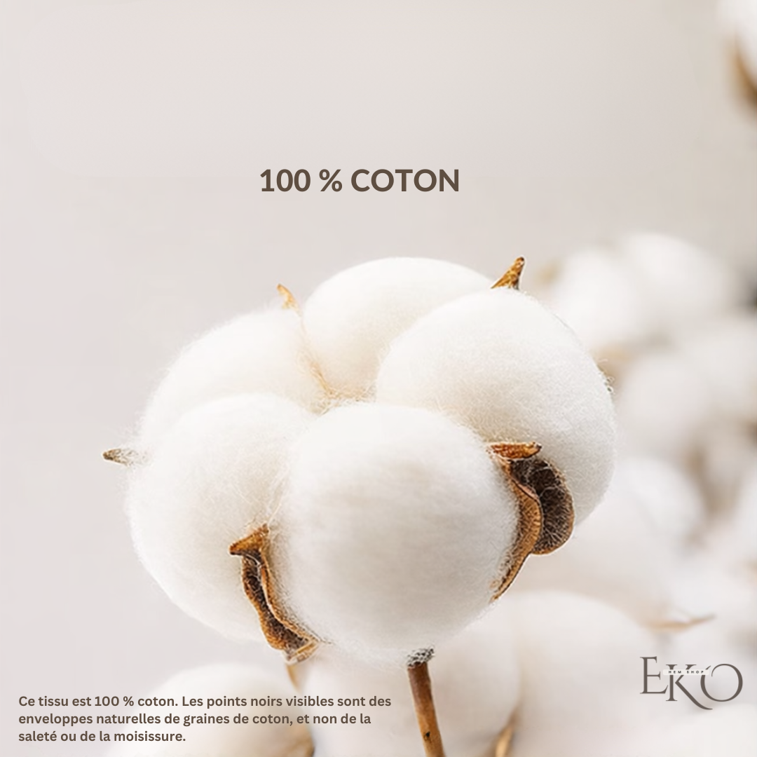 Sac à pain en cire d’abeille biologique – 100 % coton