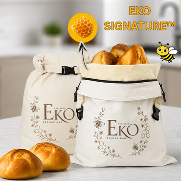Organic Beeswax Bread Bag – 100% Cotton
