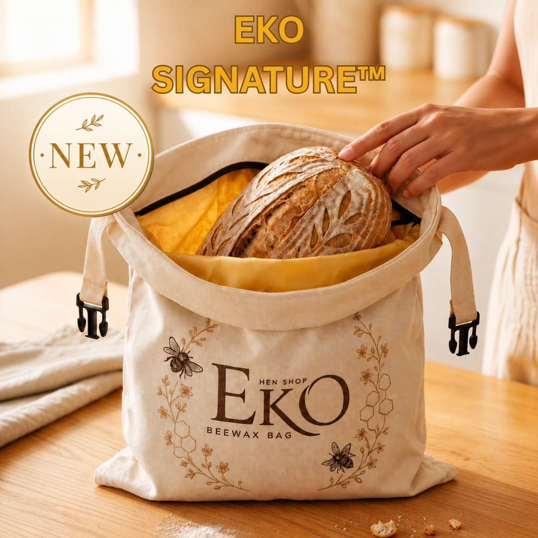 Organic Beeswax Bread Bag – 100% Cotton
