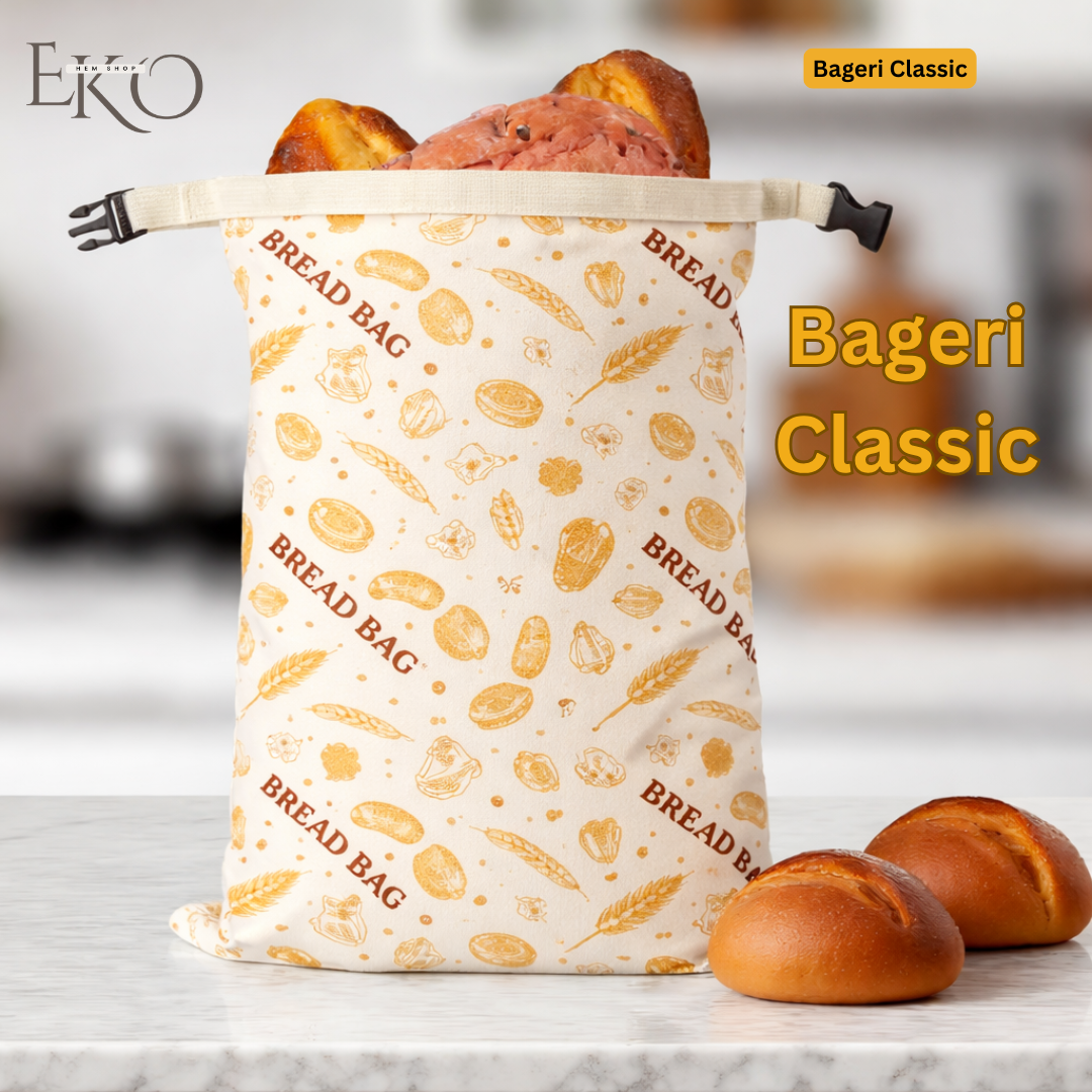 Organic Beeswax Bread Bag – 100% Cotton
